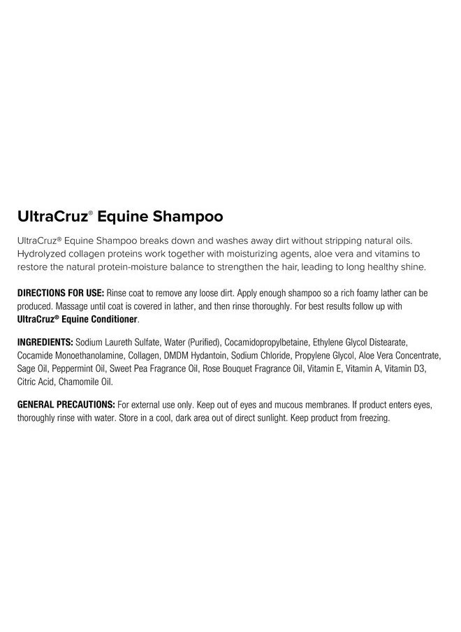 UltraCruz UltraCruz - sc-516936 Equine Horse Shampoo and Conditioner Bundle, 32 oz Each  - Image 3