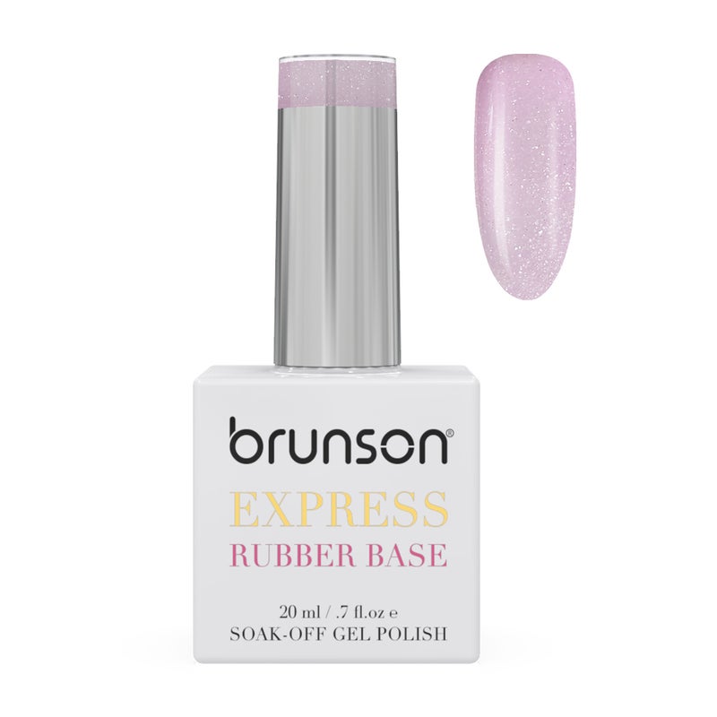 brunson TPO free Rubber Base Gel polish 20ml Soak Off Base Coat for Nail Strengthening Long Lasting Gel Polish Base for Chip Free Shine Brittle Nails UV Rubber base Russian manicure Non Yellowing salon manicure - Image 1