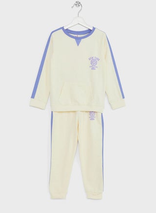 Sweatshirt & Jogger Set For Girls