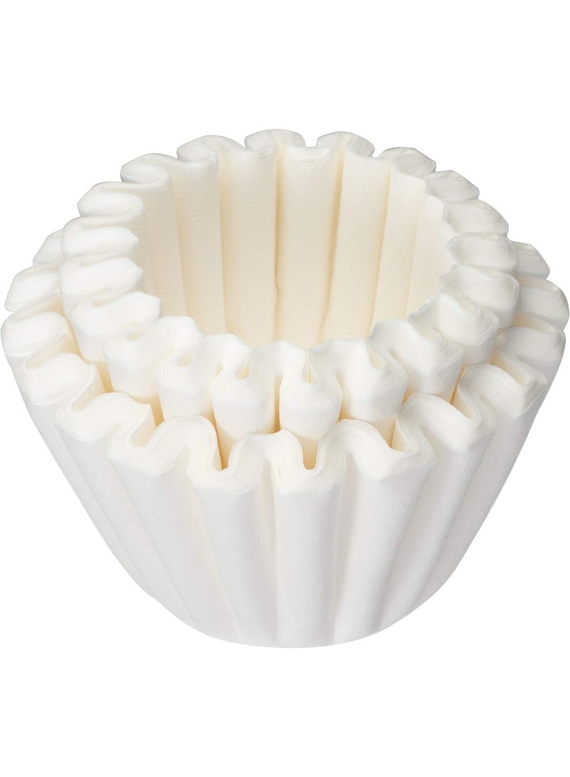 KWF-155#22211 Coffee Filters, Wave Series, White, For 1-2 People, 50 Count - Image 2