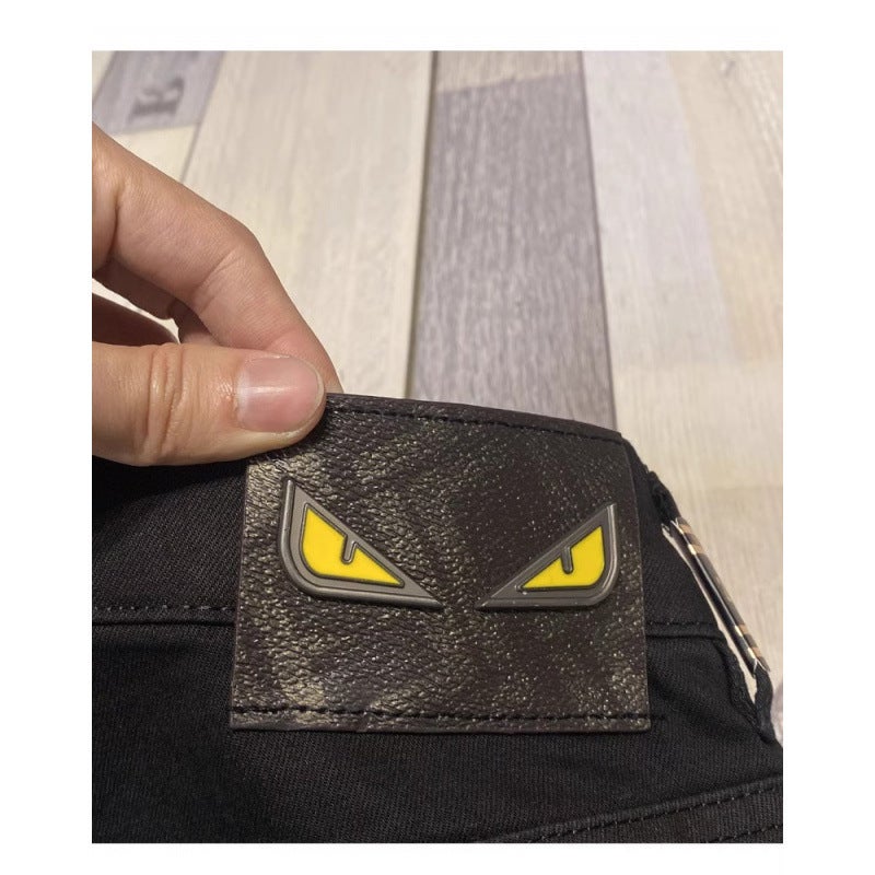 Unisex Classic Denim Jeans Loose Fit Daily Outdoor Wear - Image 3