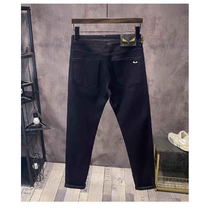 Unisex Classic Denim Jeans Loose Fit Daily Outdoor Wear - Image 1