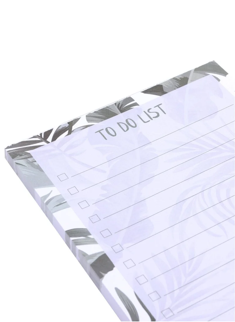 Prickly Pear Green Foliage To Do List, 60 Pages