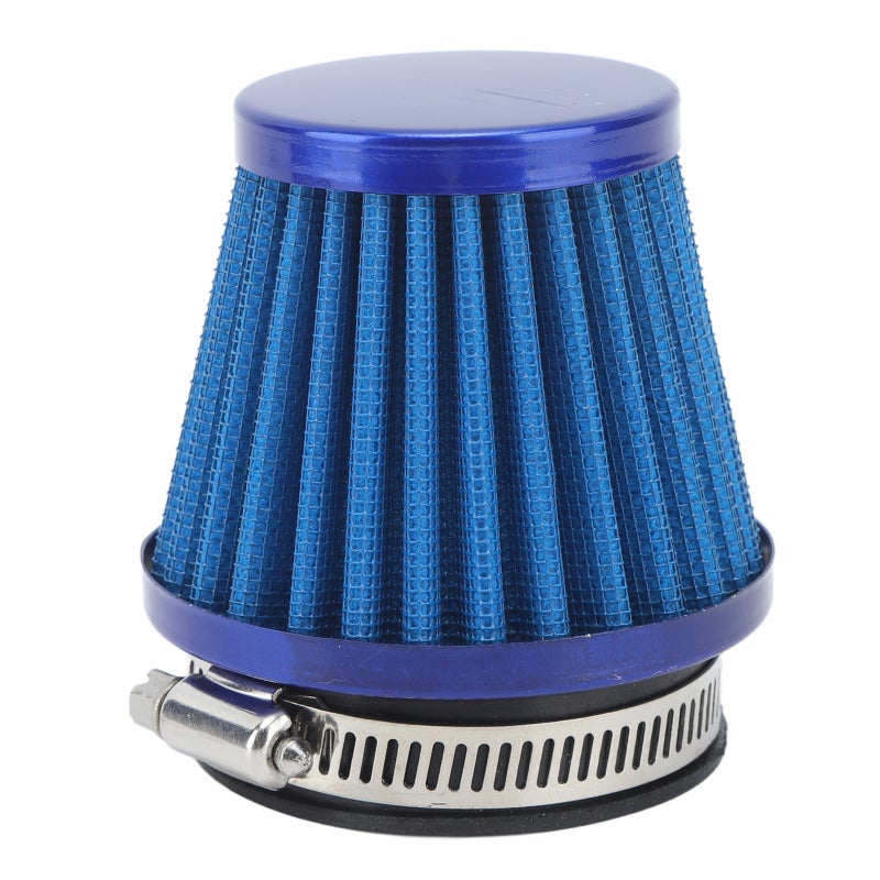 MASHI Air Intake Filter Blue Engine Protection Induction Filter - Durable Replacement for Off Road Motorcycle ATV Dirt Bike - Image 1