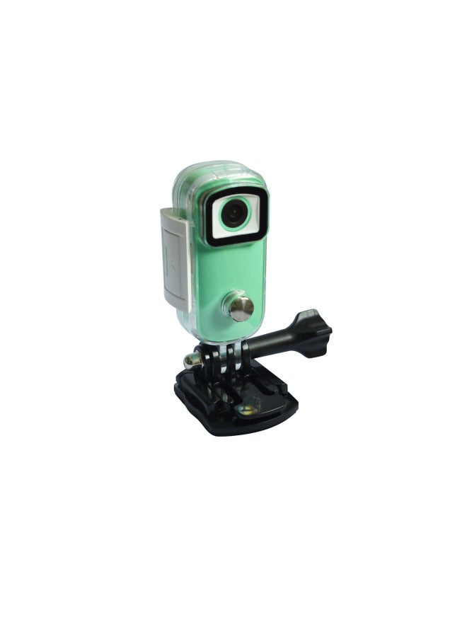 Generic SJCAM Action Camera 4K HD Outdoor Finger-Pointing Camera Anti-Vibration Waterproof Motorcycle Dash Cam High-Speed Photography-Color:C100 2k Green  - Image 1