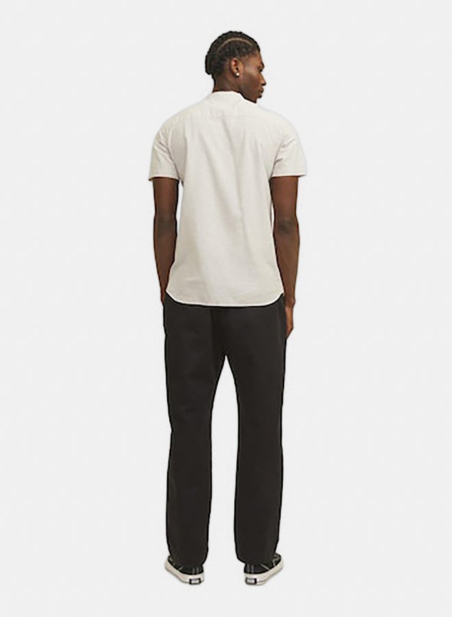 JACK & JONES Jjesummer Band Linen Blend Shirt Ss Sn - Image 3