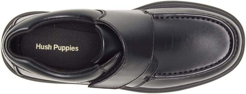 Hush Puppies أحذية جلدية سوداء للرجال - Image 5