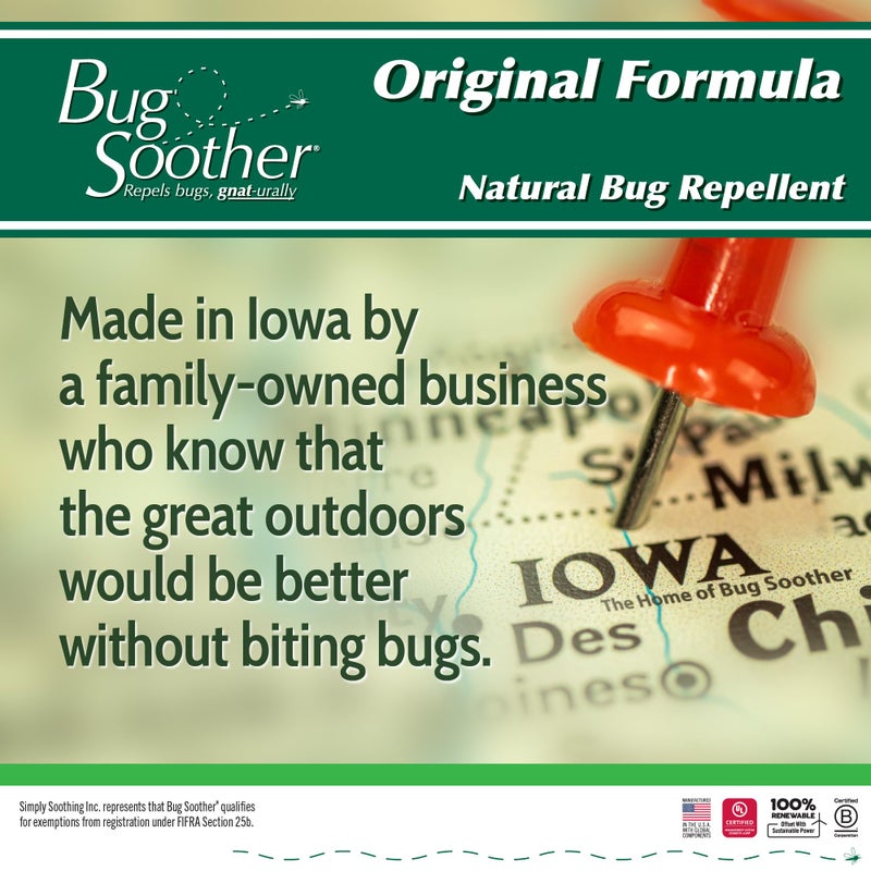 Bug Soother All Natural Bug Soother Bonus Pack - Multi-Pack includes FREE bonus 1 oz. travel size. (2, 8 oz.) - Image 5