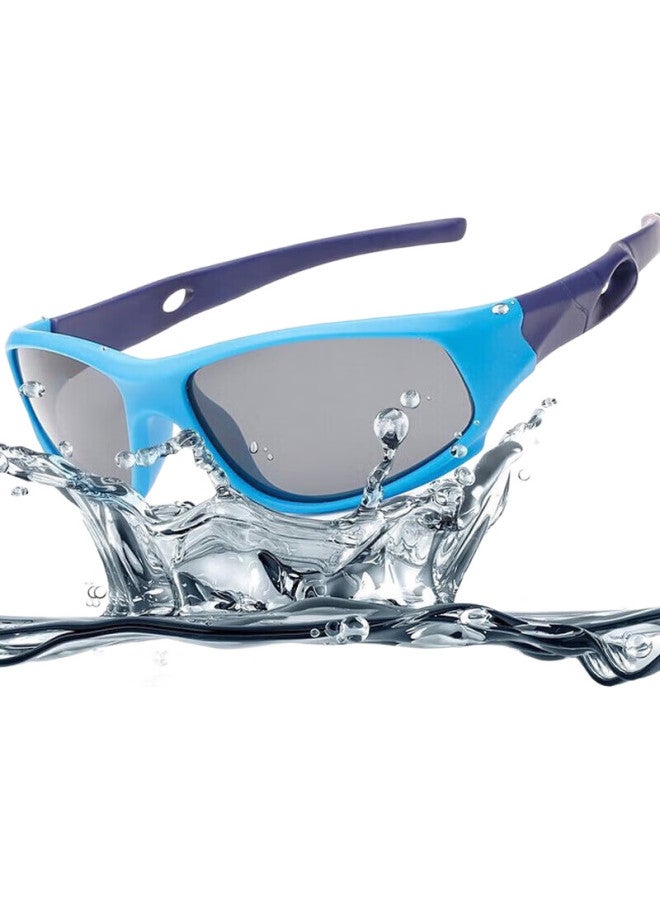 DRATRA Kids Polarized Sunglasses Uv Protection Silicone Frame Boys Girls Baby Sun Glasses Outdoor Sports Cycling - Image 2