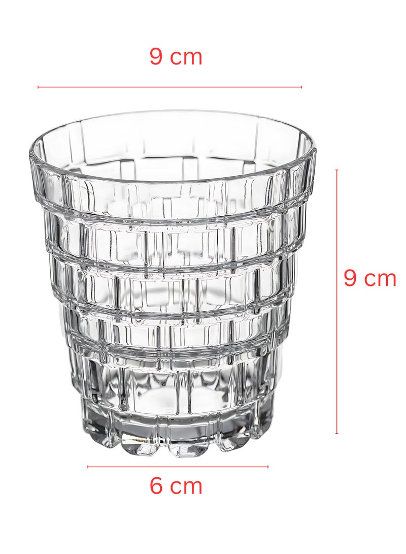 Blinkmax 6 pieces, Crystal Glassware Set, Cold Beverage, Cocktail Glasses, 200ml. - Image 2