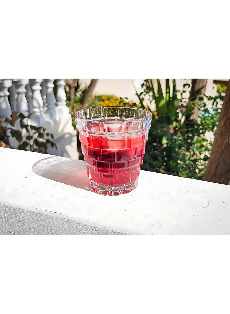 Blinkmax 6 pieces, Crystal Glassware Set, Cold Beverage, Cocktail Glasses, 200ml. - Image 5