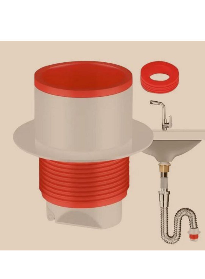 Floor Drain Core Universal Plug for Toilet Bathroom Washroom Sewer - Image 4