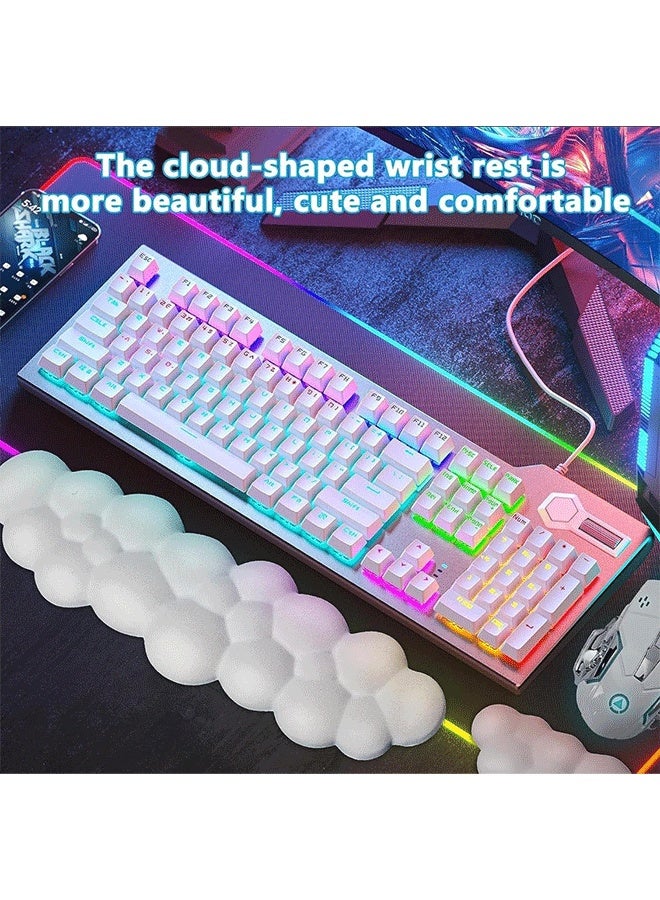 Wrist Rest For Keyboard & Mouse, Memory Foam Material, Ergonomic Support, Comfortable Cushioning, Computer Office Use - Image 5