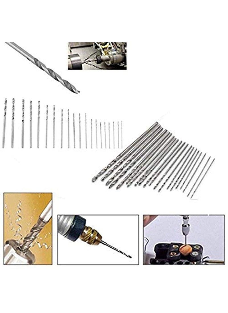 DIY Crafts Diy Crafts 10896 9115 Mini Hss Twist Drill Bit Set Tool Craft Case Multicolor 20 Piece  - Image 5