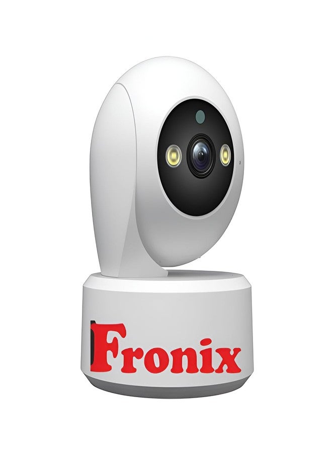 Fronix SH064 8MP QHD 3860 * 2160P WiFi IP Camera WiFi Indoor Home Security CCTV Camera Pan & Tilt 2 Way Talk Ultra HD Quality Color Night Vision Sleep Mode Motion Baby Cry Detection Supports - Image 2