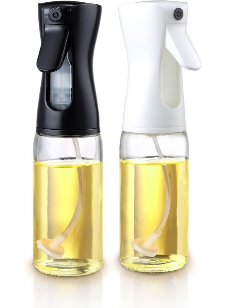 220ml Kitchen Oil and Vinegar Sprayer - Healthy Oil Sprayer for Air Fryer and Grill - Image 1