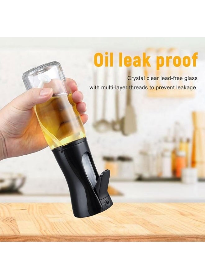 220ml Kitchen Oil and Vinegar Sprayer - Healthy Oil Sprayer for Air Fryer and Grill - Image 2