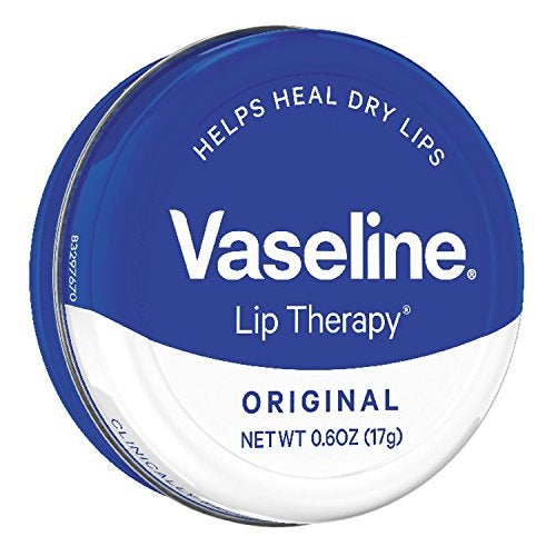Vaseline Lip Therapy Lip Balm Tin, Original, 0.6 oz - Image 3
