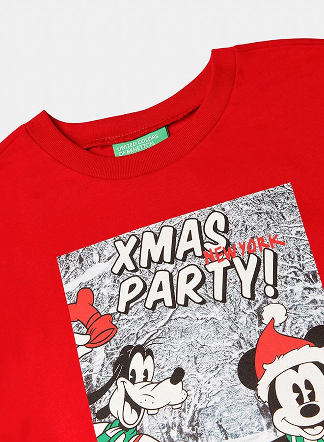 Boys Mickey & Friends Christmas T-Shirt