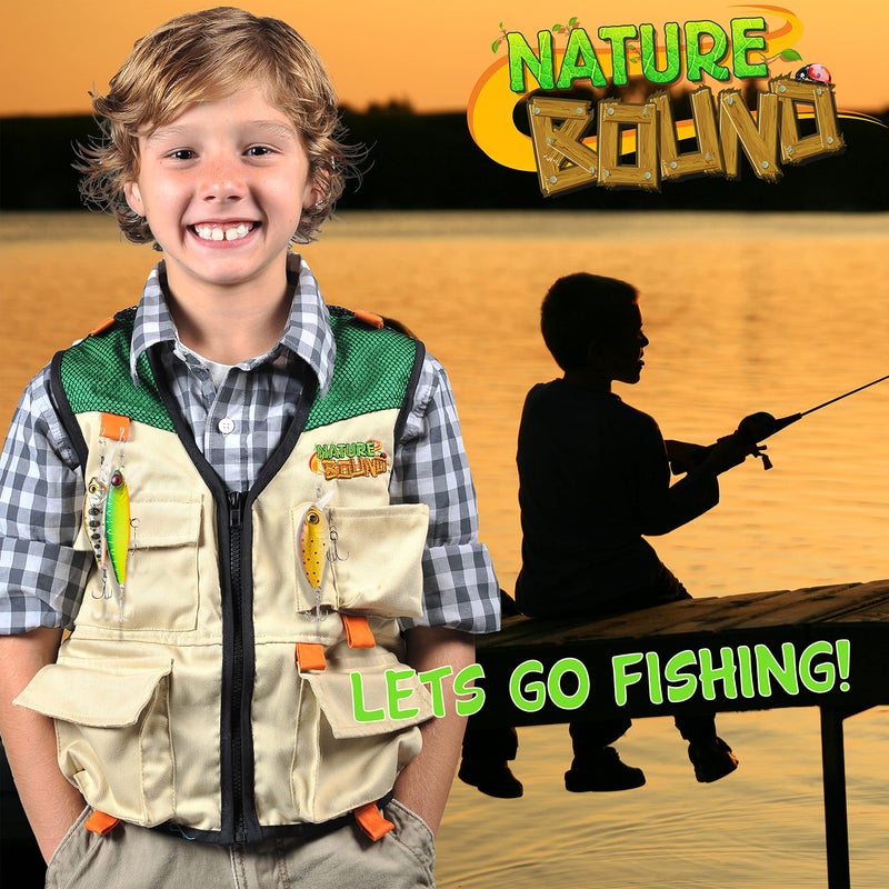 Nature Bound Cargo Vest for Kids with Zipper, 4 Pockets, and Durable Stitching - Image 4