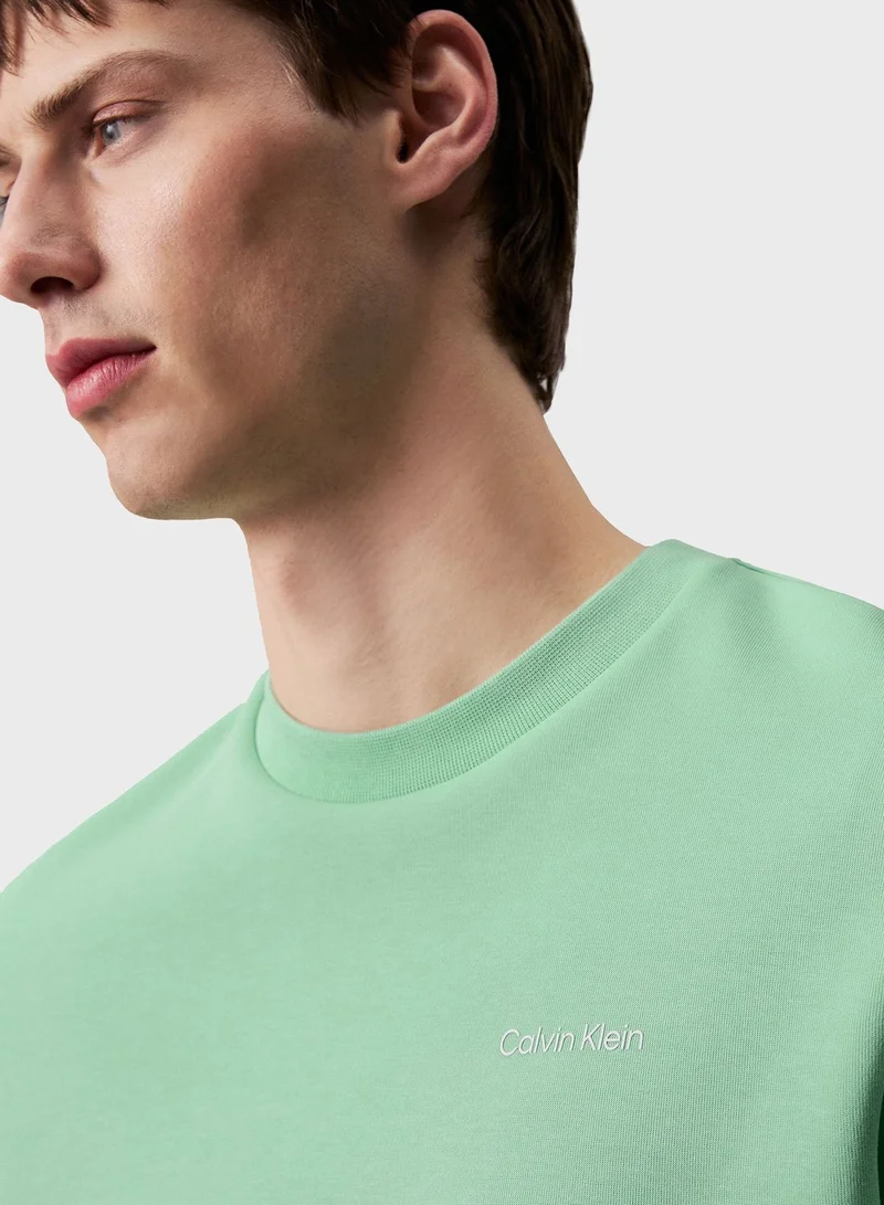 CALVIN KLEIN Logo Crew Neck Sweatshirt