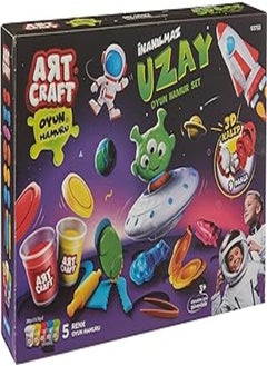 dede Art Craft Amazing Space Play Dough Set 324 g 