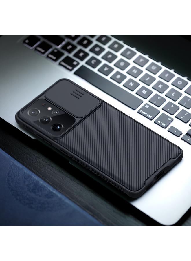 Nillkin Case For Samsung Galaxy S21 Ultra 5G Black Mirror Pro Series Camshield Full Coverage Dust-proof Scratch Resistant Phone Case - Image 2
