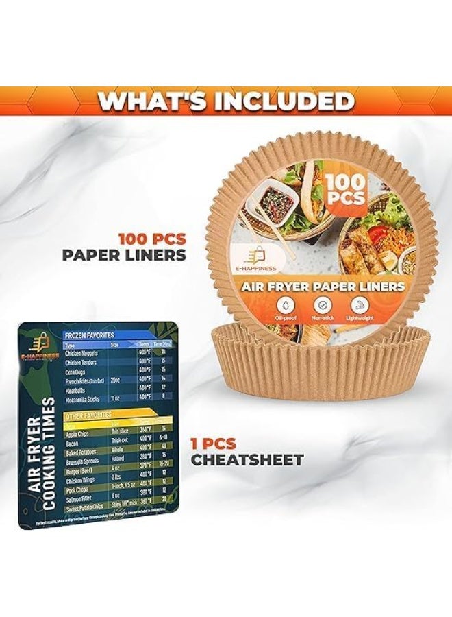 بطانة ورقية للمقلاة الهوائية للاستعمال مرة واحدة - 100 قطعة ، بطانات مقلاة هوائية غير لاصقة، بطانات مقلاة هوائية للاستعمال مرة واحدة للخبز، بطانات ورق برشمان للمقلاة الهوائية 160mm x 45mm size C - Image 2