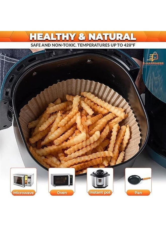 بطانة ورقية للمقلاة الهوائية للاستعمال مرة واحدة - 100 قطعة ، بطانات مقلاة هوائية غير لاصقة، بطانات مقلاة هوائية للاستعمال مرة واحدة للخبز، بطانات ورق برشمان للمقلاة الهوائية 160mm x 45mm size C - Image 4