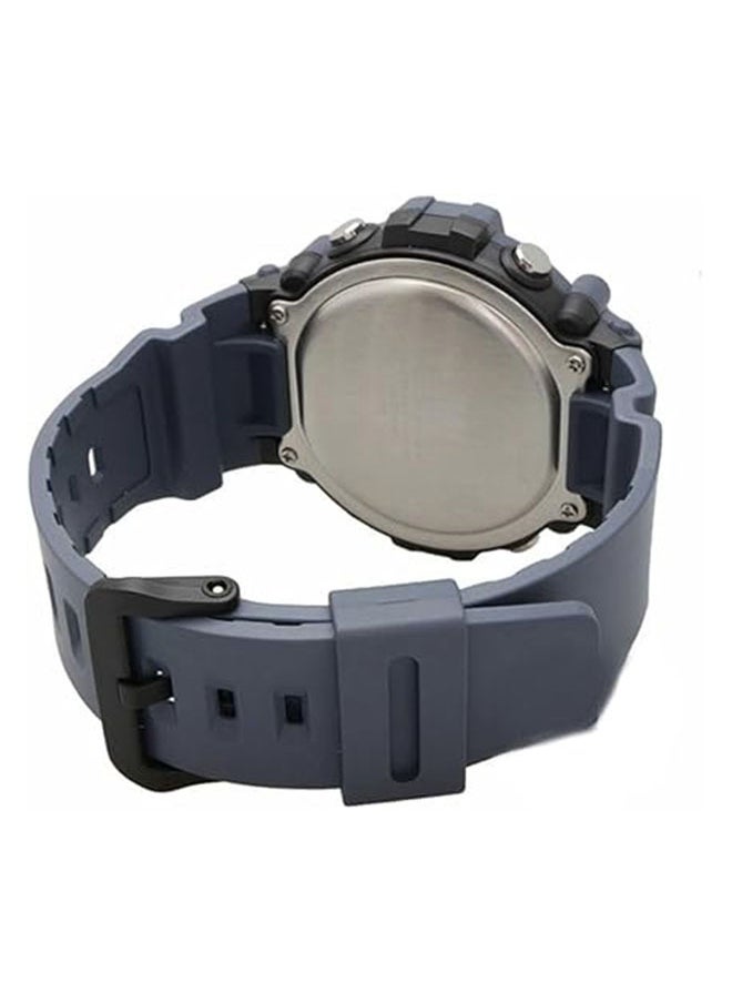 CASIO AE-1500WH-2AV Men's Digital Watch - Dual Time, 5 Alarms, 100M Water Resistance, LED Backlight, Wide Face  - Image 3