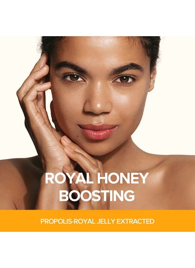 JMsolution JMsolution Honey Royal Propolis Ampoule Korean Skincare Face Mask -Rich Moisturizing boositng Nutrition -10sheets per box For All Skin Type (Honey Royal)  - Image 2