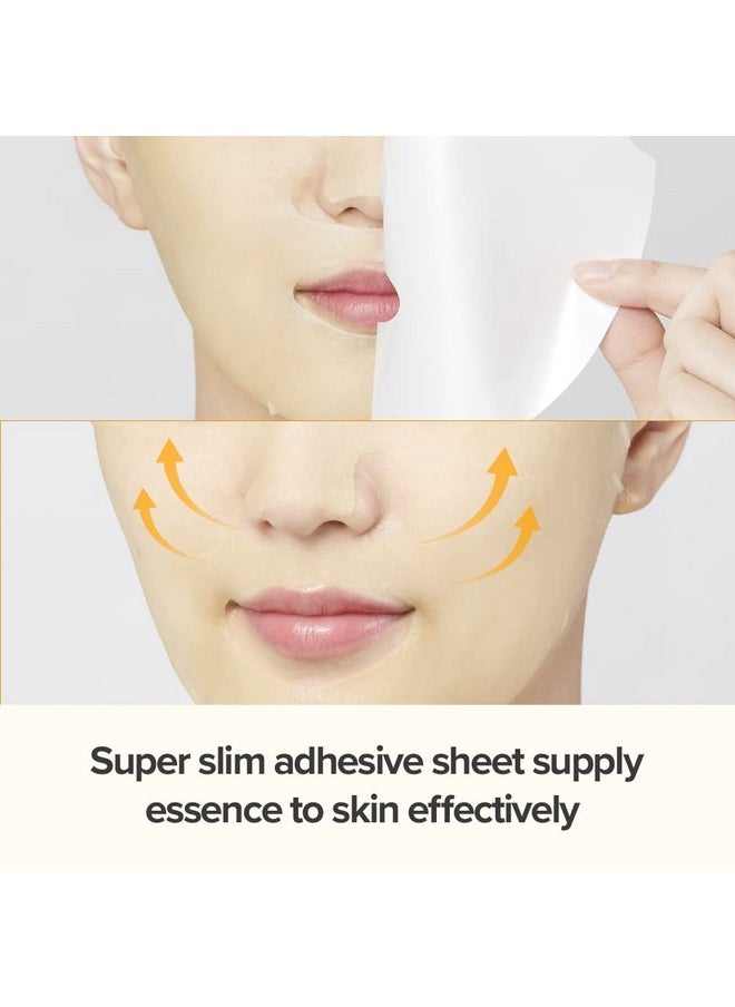 JMsolution JMsolution Honey Royal Propolis Ampoule Korean Skincare Face Mask -Rich Moisturizing boositng Nutrition -10sheets per box For All Skin Type (Honey Royal)  - Image 5