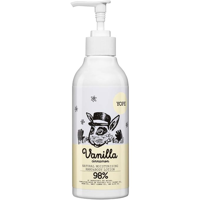 YOPE Vanilla and Cinnamon Hand and Body Lotion 300 ml - Image 1