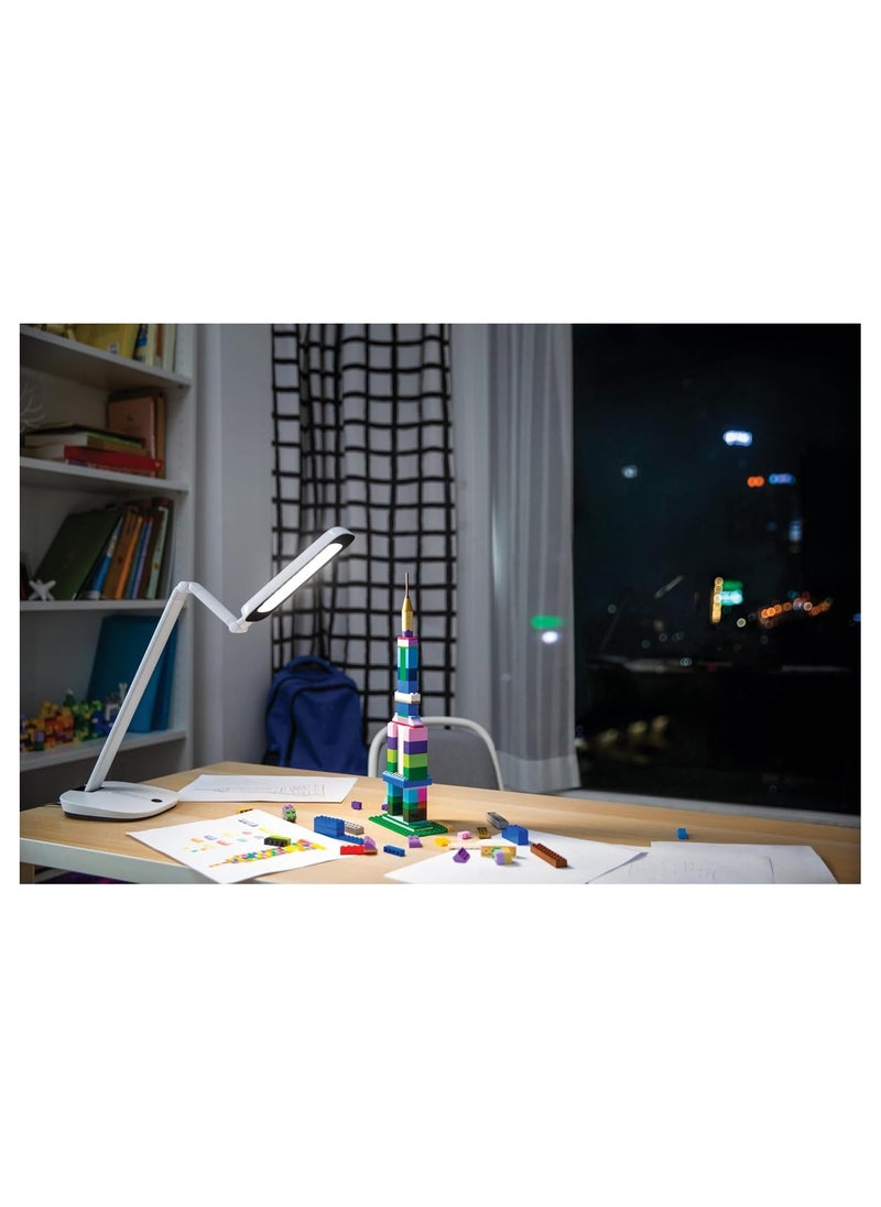 Philips - Philips LED Light RobotPlus Desk Lamp 14W Light [Cool White - White] for Home Indoor Lighting, Reading, Study, Office and Work. - Image 1