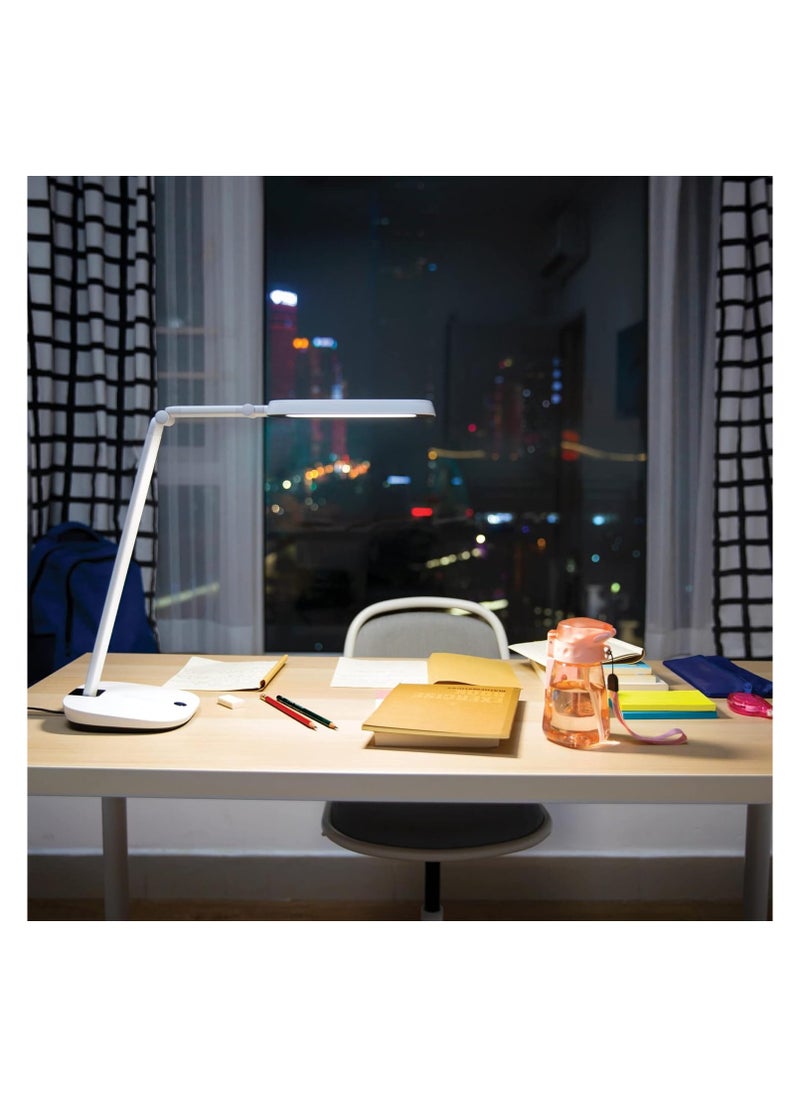 Philips - Philips LED Light RobotPlus Desk Lamp 14W Light [Cool White - White] for Home Indoor Lighting, Reading, Study, Office and Work. - Image 1