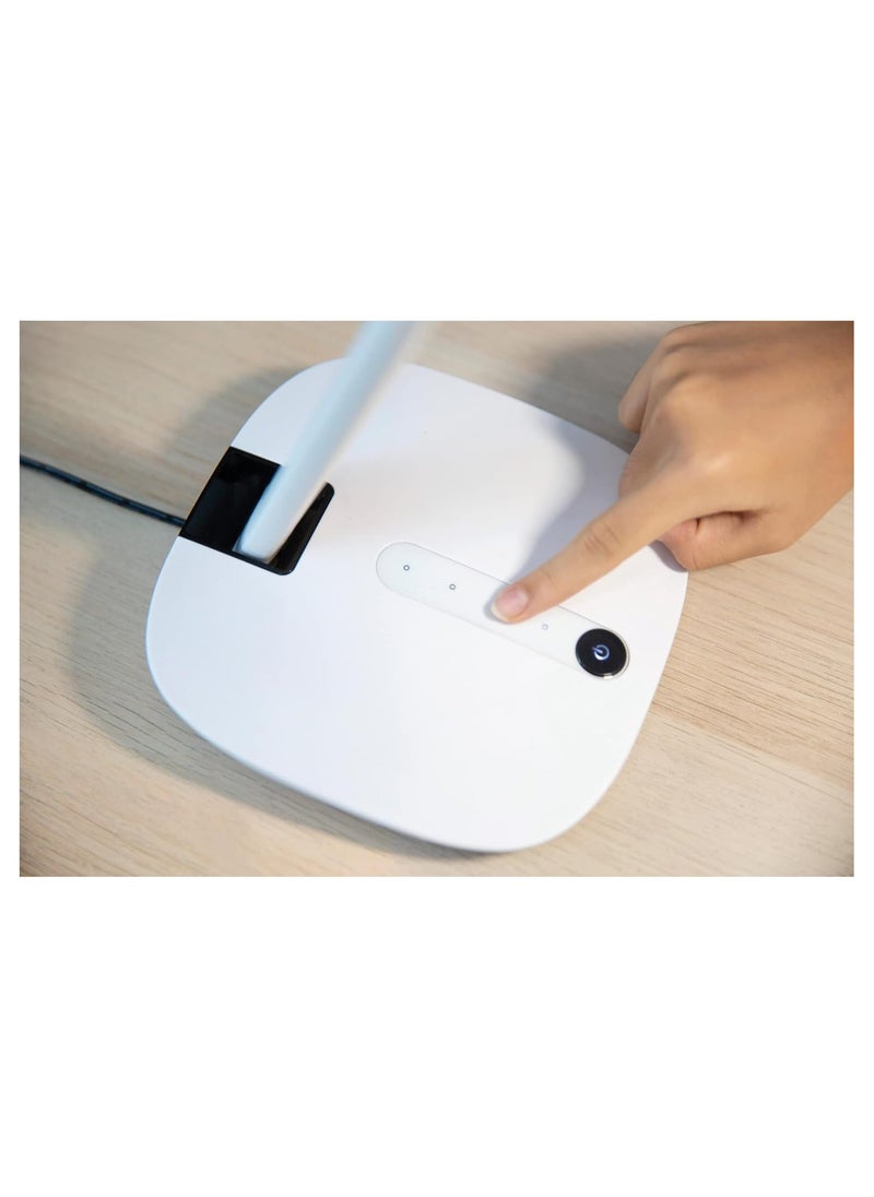 Philips - Philips LED Light RobotPlus Desk Lamp 14W Light [Cool White - White] for Home Indoor Lighting, Reading, Study, Office and Work. - Image 1