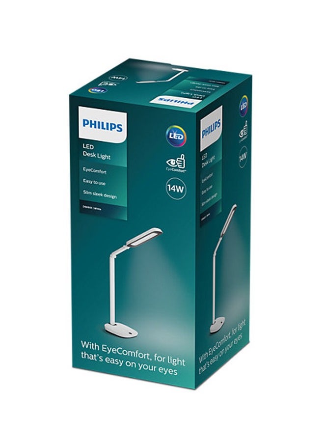Philips - Philips LED Light RobotPlus Desk Lamp 14W Light [Cool White - White] for Home Indoor Lighting, Reading, Study, Office and Work. - Image 1