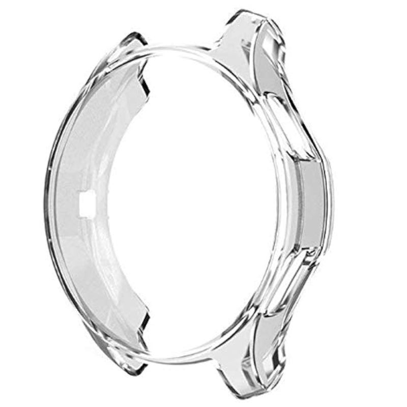 Coverking For Samsung Gear S3 Classic, Gear S3 Frontier, Gear S3 Frontier LTE - Silicone Smart Watch Case Cover - Transparent White