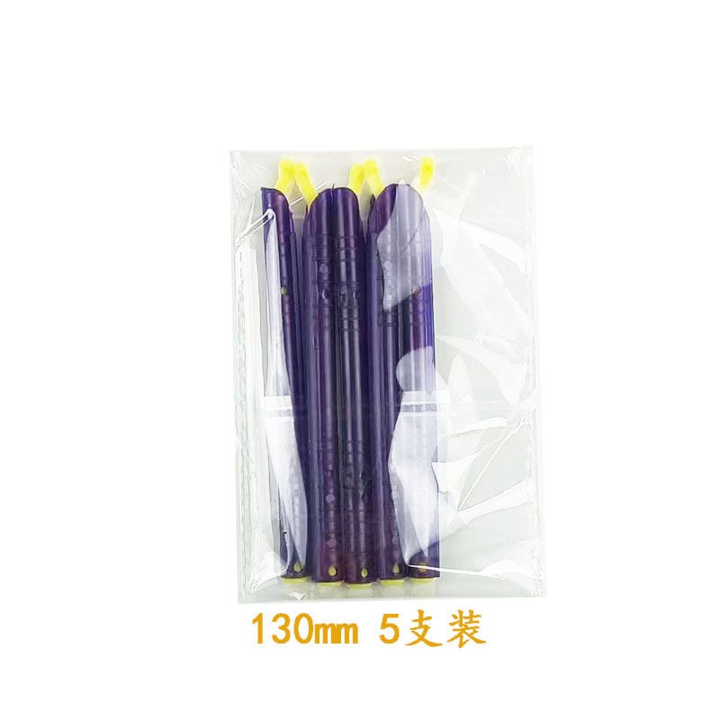 Multifunctional food fresh-keeping sealing clip moisture-proof sealing clip snacks sealing stick tea sealer candy color spot 130mm 5 pack 
