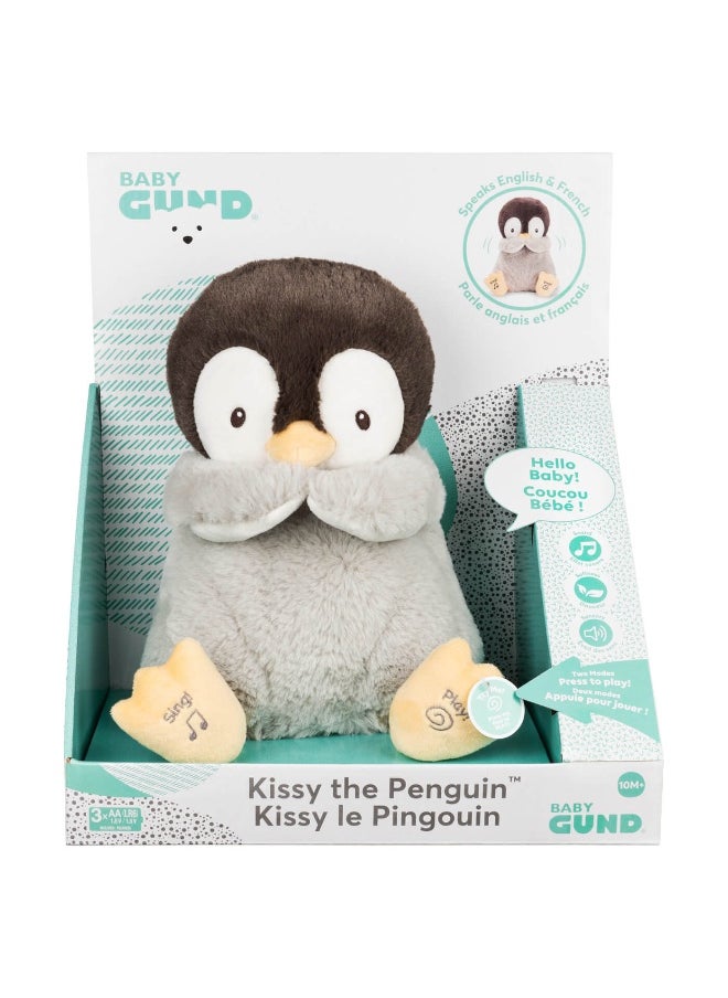 GUND Baby Animated Kissy The Penguin Plush  - Image 3