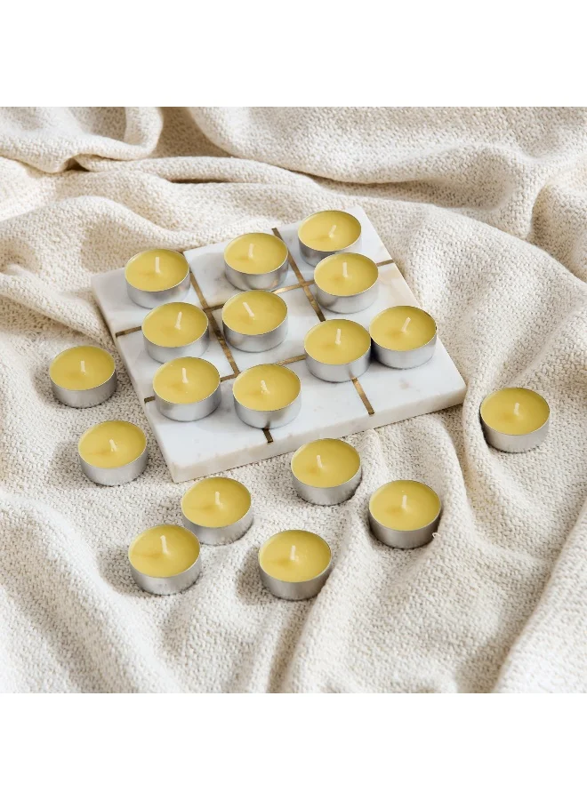 Home Box Bolsius 18-Piece Mimosa Scented Tealight Set - 260 gm