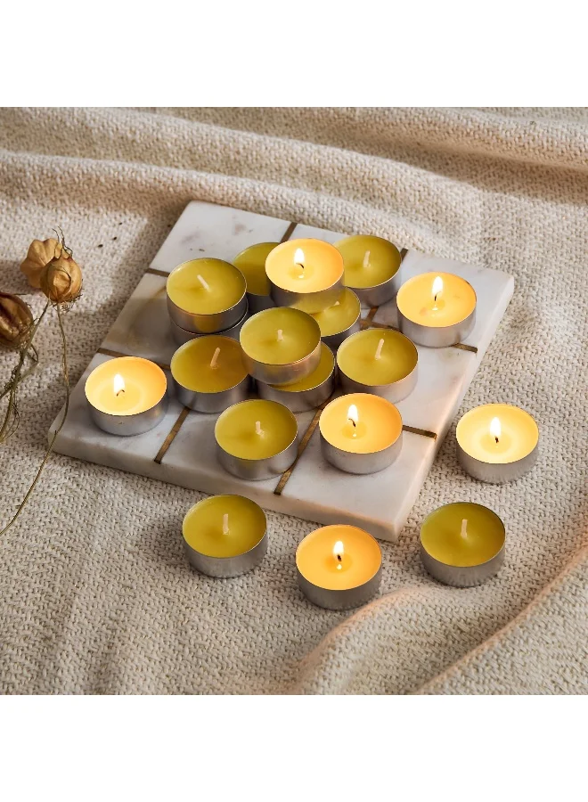 Home Box Bolsius 18-Piece Mimosa Scented Tealight Set - 260 gm