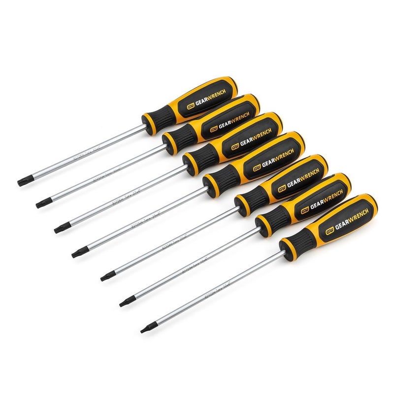 GEARWRENCH 7 Pc Torx Dual Material Screwdriver Set 80071H