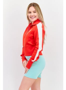 PUMA Women Sportswear Fit Training Jacket, Red  - Image 2