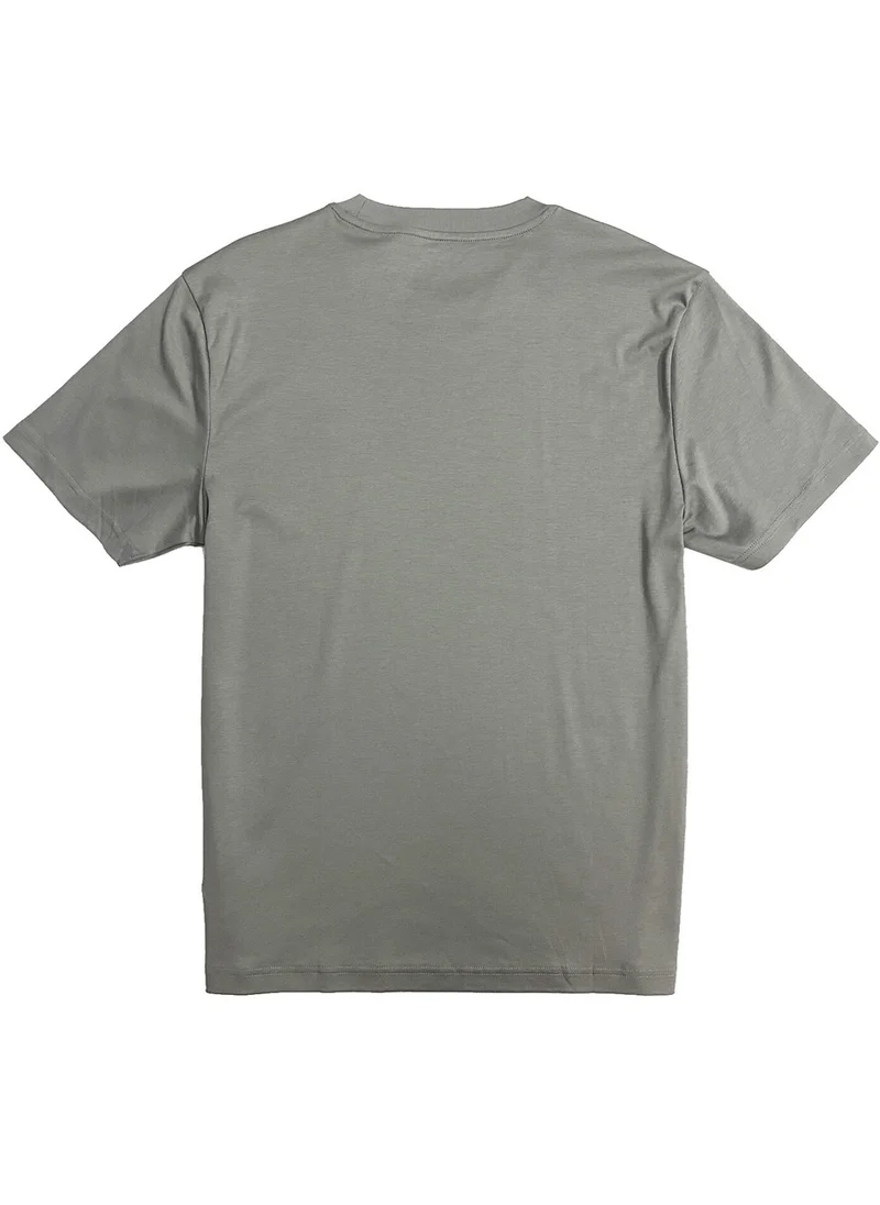 GIORDANO Men's Smart Tee Grey