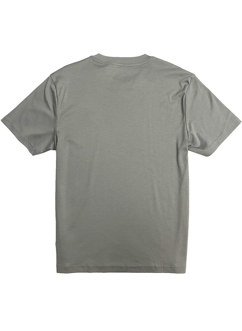 GIORDANO Men's Smart Tee Grey  - Image 2