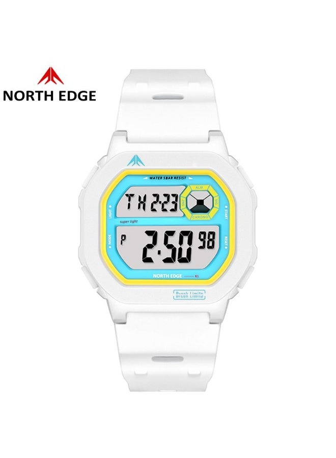 نورث إيدج اتجاه NORTH EDGE ليلة ضوئية رياضية مقاومة للماء الساعة الإلكترونية للأزواج ، مناسبة لجميع الفئات العمرية - Image 1