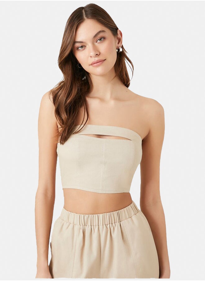 FOREVER 21 Cutout Tube Top & Cargo Pants Set  - Image 4