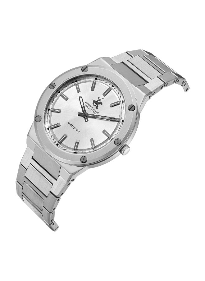 BEVERLY HILLS POLO CLUB - Men Analog Silver Dial Watch - BP3717X.330 - Image 1