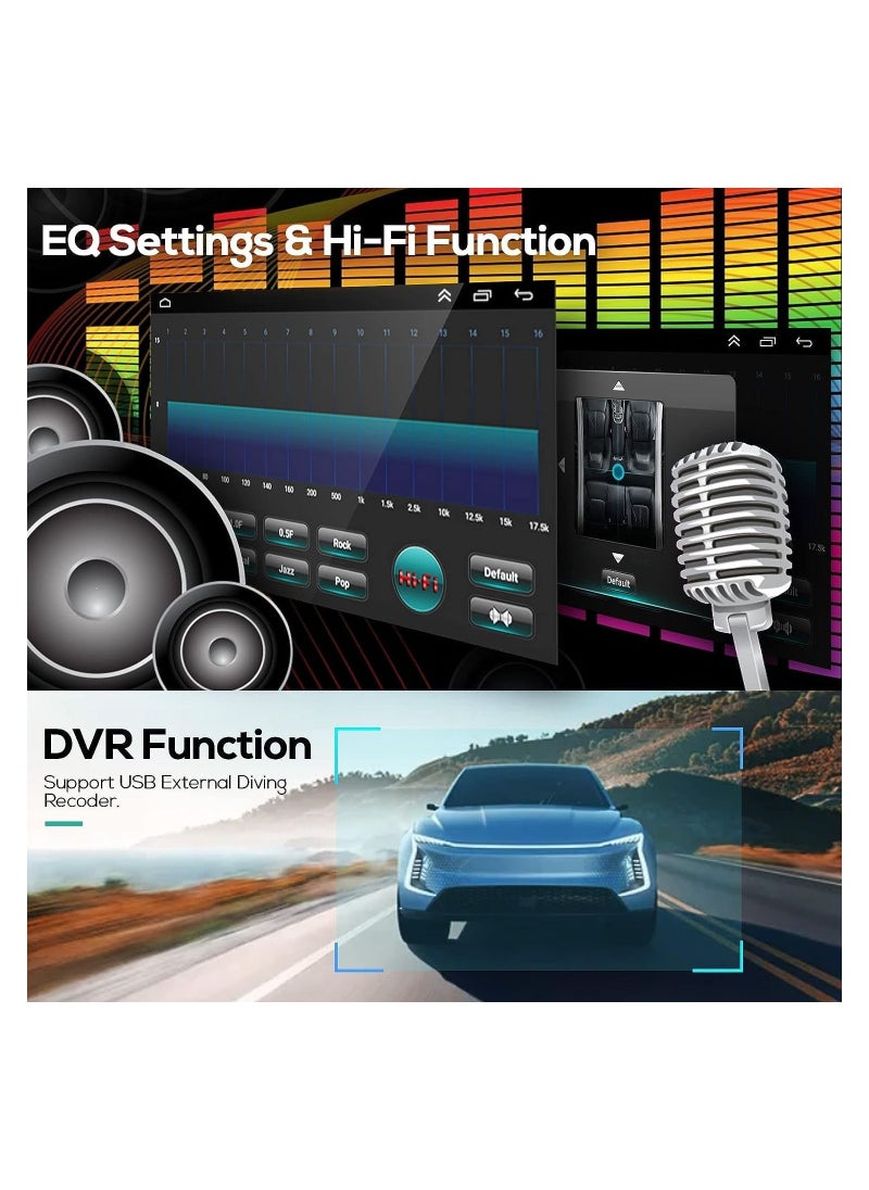SHEZA STAR - Android Screen For Ford Focus 2012 To 2018 4GB RAM 64GB Memory Support Apple Carplay Android Auto Full HD Touch Screen built In Bluetooth USB Radio WiFi Play Store Backup Camera included - Image 1